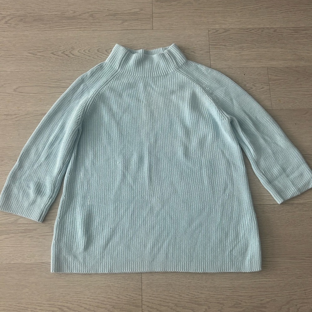 Light Blue Women's Crew Neck Sweater